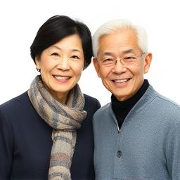 Portrait of Aiko and Hiroshi Tanaka